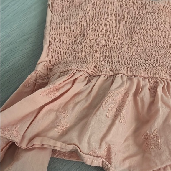 Women's Pink Ruffled Top - Picture 3 of 5